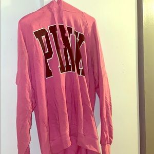 Victoria secret pink pull over hoodie